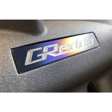 Load image into Gallery viewer, GReddy Titanium Emblem - (105x20mm) (18000201)