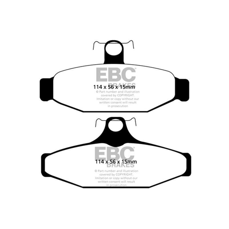 EBC Yellowstuff Street And Track Brake Pads (DP41165R)