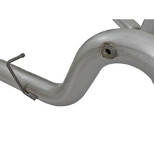 Load image into Gallery viewer, aFe Large Bore-HD 4 IN 409 Stainless Steel DPF-Back Exhaust System w/Black Tip (49-44080-B)