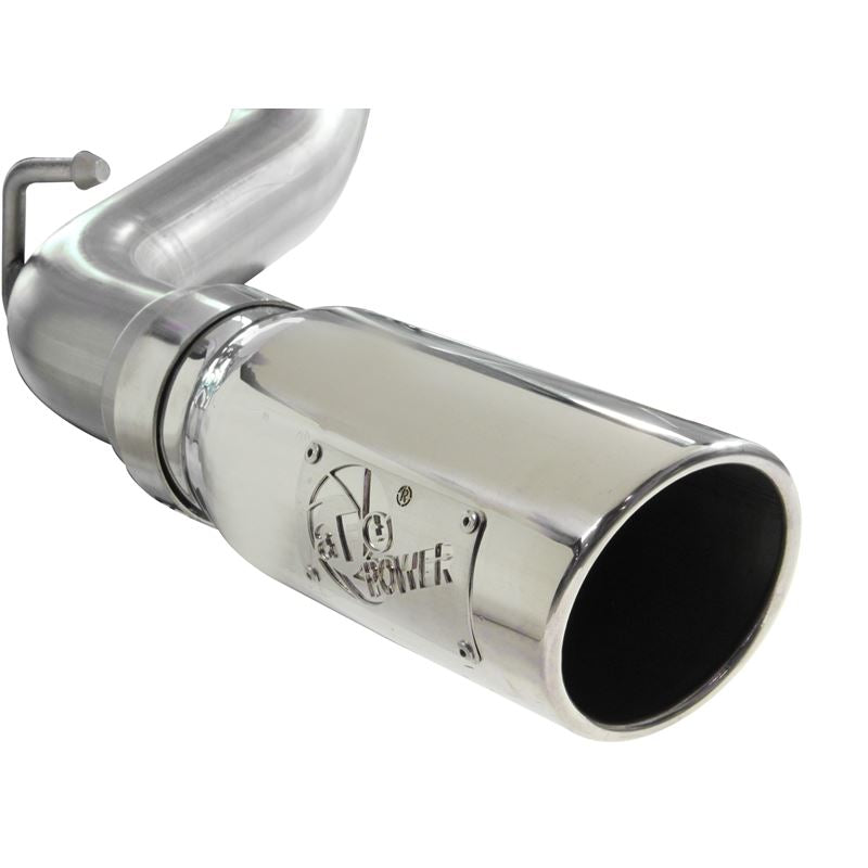 aFe MACH Force-Xp 3 IN 409 Stainless Steel Cat-Back Exhaust System w/Polished Tip (49-46001-1P)