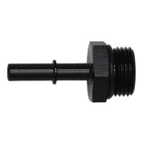 DeatschWerks 10AN ORB Male to 5/16in Male EFI Quick Connect Adapter - Anodized Matte Black(6-02-0124-B)