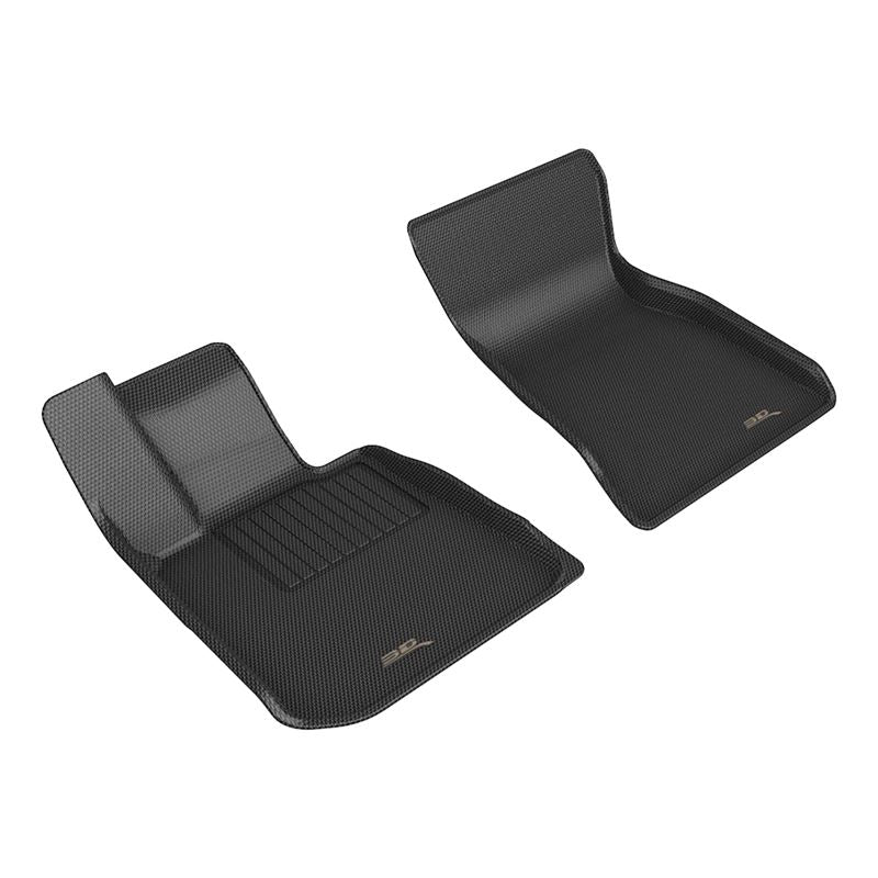 3D Maxpider 22-24 BMW i4 (G26) R1 Floor Mat - Kagu Black (L1BM12911509)