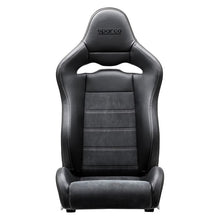 Load image into Gallery viewer, Sparco SPX Special Edition Racing Seats Passenger Side Matte Black with Gray Stitch (00974ZMTNRGRDX)