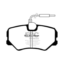 Load image into Gallery viewer, EBC Greenstuff 2000 Series Sport Brake Pads (DP2687)