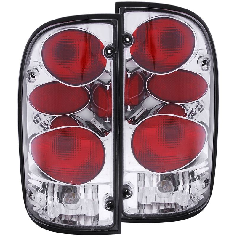 ANZO USA 1995-2000 Toyota Tacoma Taillights Chrome (211127)