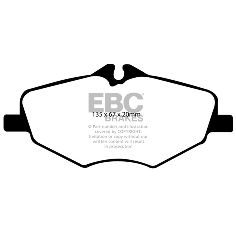 EBC Greenstuff 2000 Series Sport Brake Pads (DP21488)