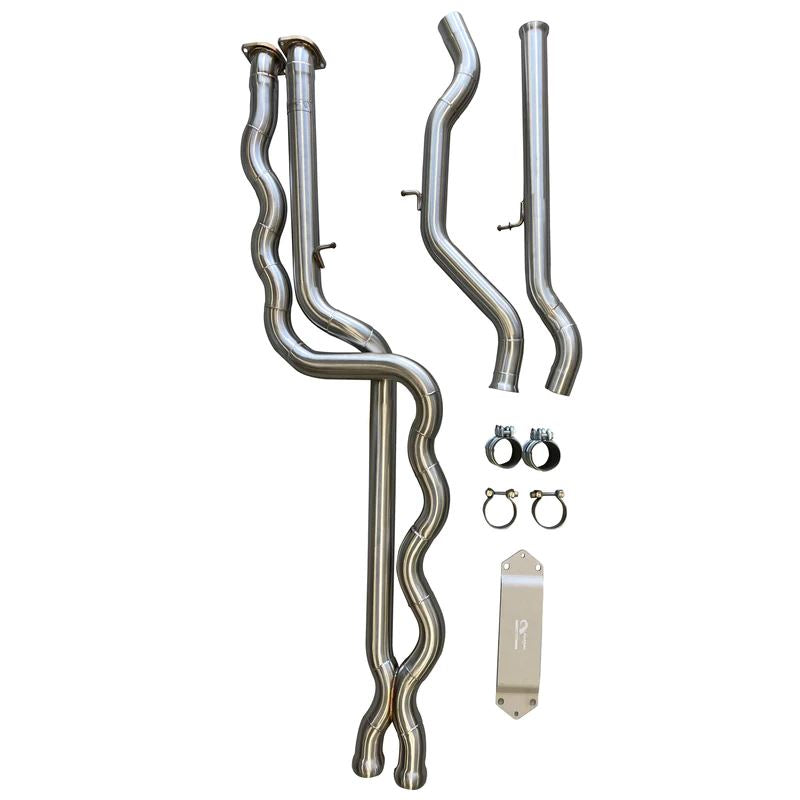 Active Autowerke F8X BMW M3 & M4 Equal Length Mid Pipe includes Active F - brace (11-055)