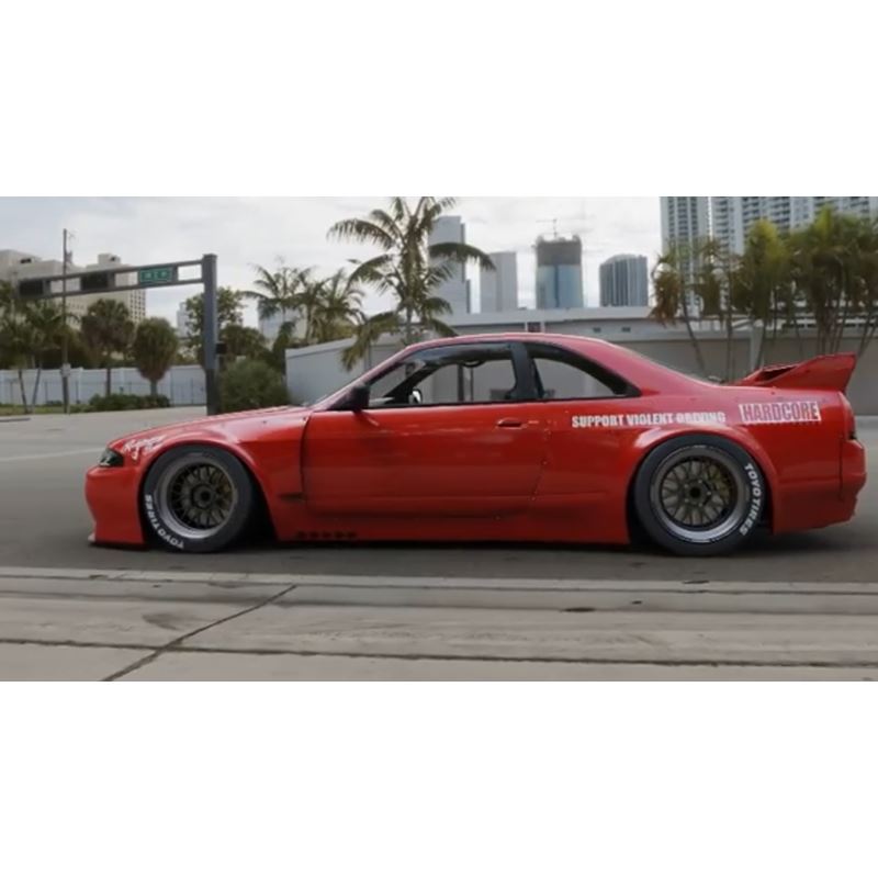 GReddy Side Skirts (only) FPR for 1995-1998 NISSAN SKYLINE (66920664)