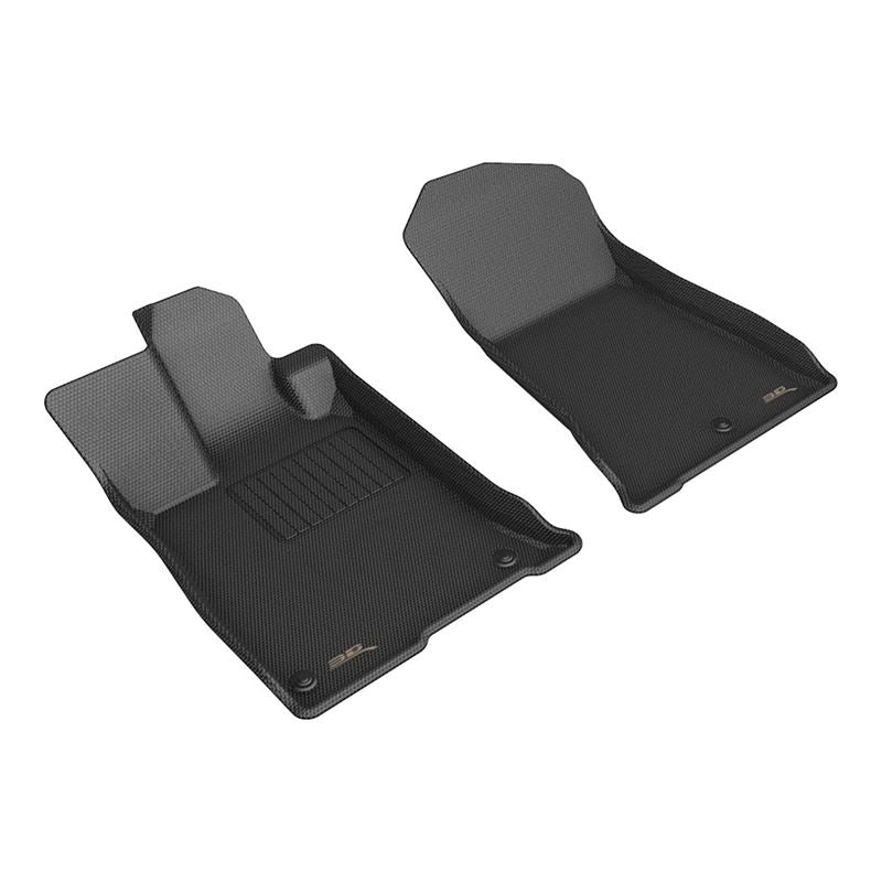 3D Maxpider 21-23 Acura TLX R1 Floor Mats - Kagu Black (L1AC01911509)