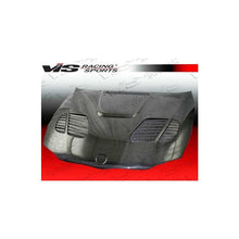 Load image into Gallery viewer, VIS Racing GTR Style Black Carbon Fiber Hood (08BME822DGTR-010C)