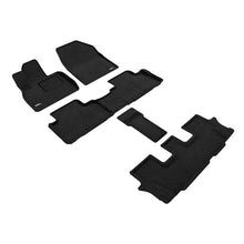 Load image into Gallery viewer, 3D Maxpider ELEGANT Floor Mat, BLACK, 1ST ROW/2ND ROW/3RD ROW (L1KA05104709)