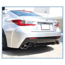 Load image into Gallery viewer, Invidia 14+ Lexus RCF Q300H w/ Rolled Stainless Steel Tips Cat-Back Exhaust (HS14LRF3SH)