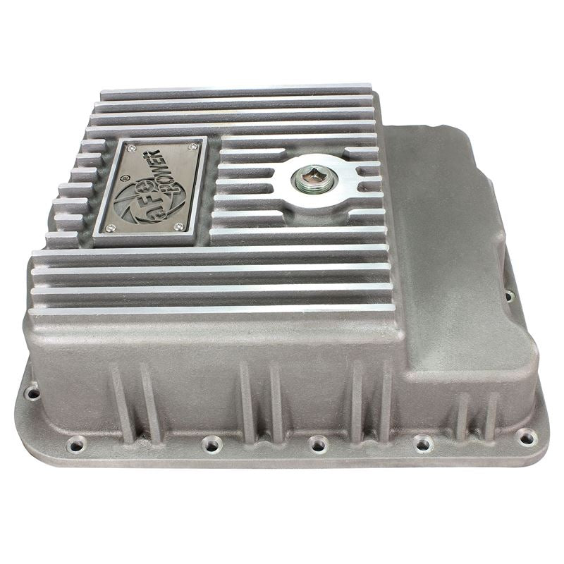 aFe Power Transmission Pan Raw w/ Machined Fins (46-70240)