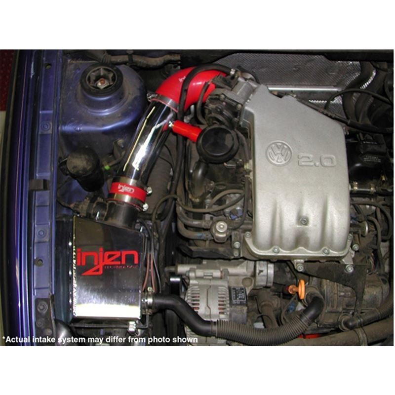 Injen 96-98 Jetta / Golf 2.0L OBD2 Only Single Pressure Regulating Valve Only Polished Short Ram I (IS3010P)