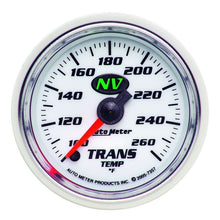 Load image into Gallery viewer, AutoMeter NV 2-1/16in 100-260 Deg F Digital Stepper Motor Transmission Temp Gauge (7357)