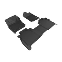 Load image into Gallery viewer, 3D Maxpider KAGU Floor Mat, BLACK, 1ST ROW/2ND ROW (L1NS08501509)