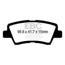 Load image into Gallery viewer, EBC Yellowstuff Street And Track Brake Pads (DP41865R)