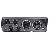 AutoMeter Cobalt 70-76 Duster/ Demon/ Dart Dash Kit 6pc Tach / MPH / Fuel / Oil / WTMP / Volt (7031-CB)