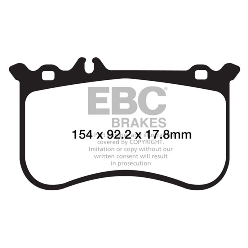 EBC Redstuff Ceramic Low Dust Brake Pads (DP32138C)