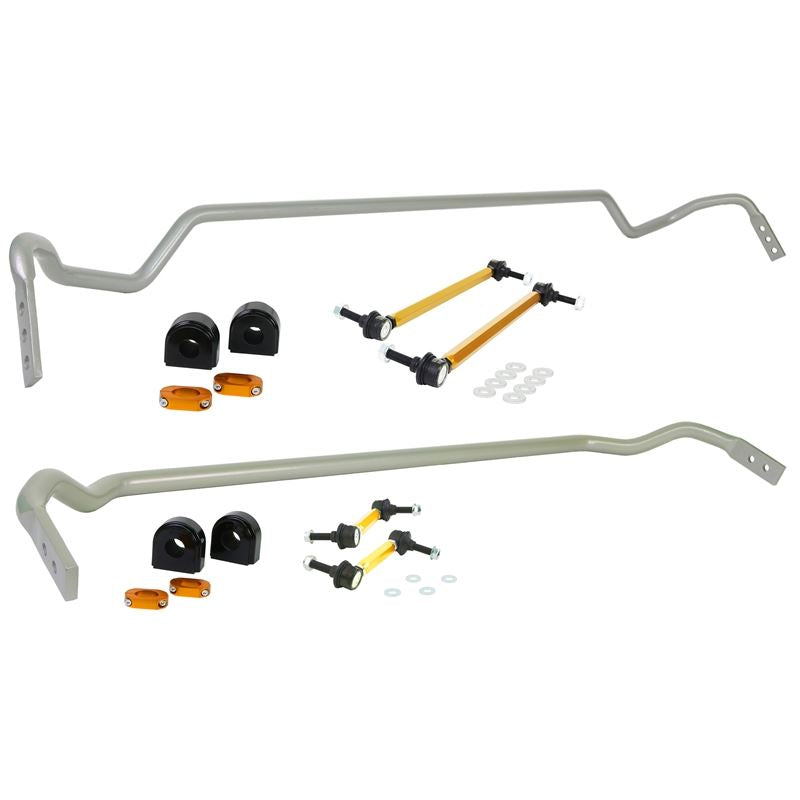 Whiteline Front (24mm) & Rear (18mm) Swaybar Kit for Toyota Supra 20+ (BTK009)