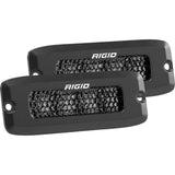 Rigid Industries SR-Q Series PRO Midnight Edition - Spot - Diffused - Pair (925513BLK)