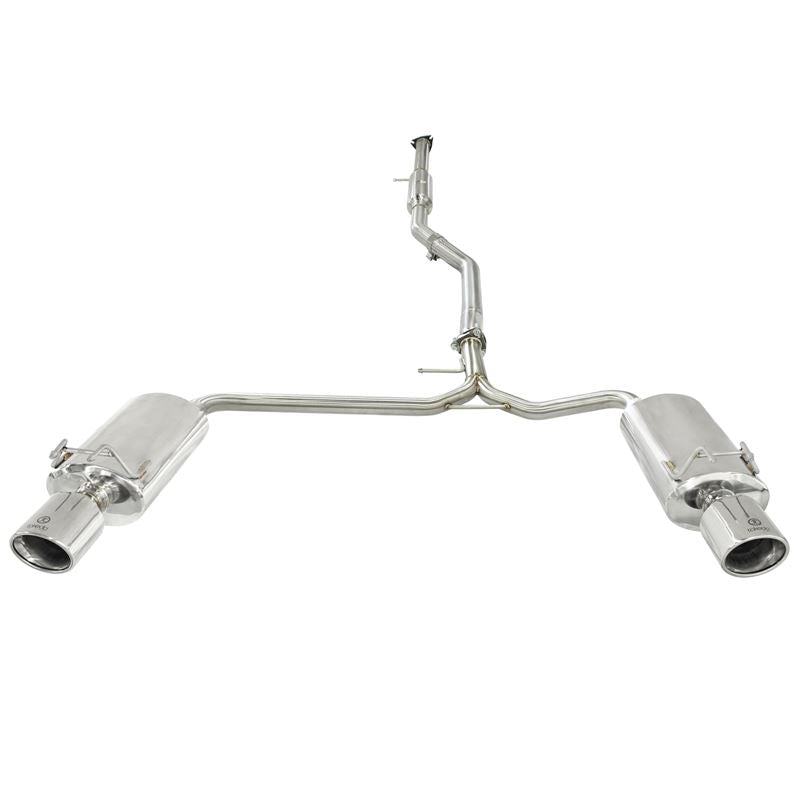 Takeda 2-1/2 IN to 1-3/4 IN 304 Stainless Steel Cat-Back Exhaust System (49-36609)