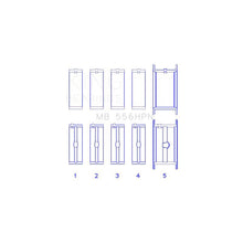 Load image into Gallery viewer, King Engine Bearings Main Bearing Set for 1965-1969 Chevrolet Biscayne (MB 556HPN 030)