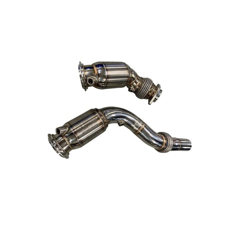 Active Autowerke Catted Downpipes (GESI G - Sport Cats) - BMW / F8X / S55 / M3 / M4 / M2 Competition (11-080)