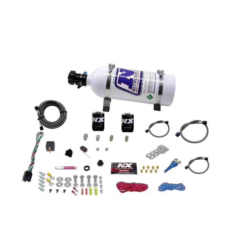 Nitrous Express Dodge EFI Race Single Nozzle Nitrous Kit (100-250HP) w/5lb Bottle (20316-05)