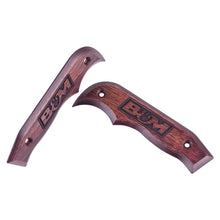 Load image into Gallery viewer, B&amp;M Racing Shifter Accessory; Rosewood Magnum Grip Side Plates (81086)