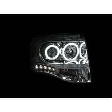 Load image into Gallery viewer, ANZO USA 2007-2014 Ford Expedition Projector Headlights Chrome (111114)