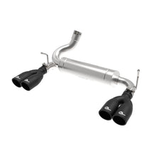 Load image into Gallery viewer, aFe Vulcan Series 2-1/2 IN 304 Stainless Steel Axle-Back Exhaust System Black (49-38086-B)