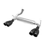 aFe Vulcan Series 2-1/2 IN 304 Stainless Steel Axle-Back Exhaust System Black (49-38086-B)