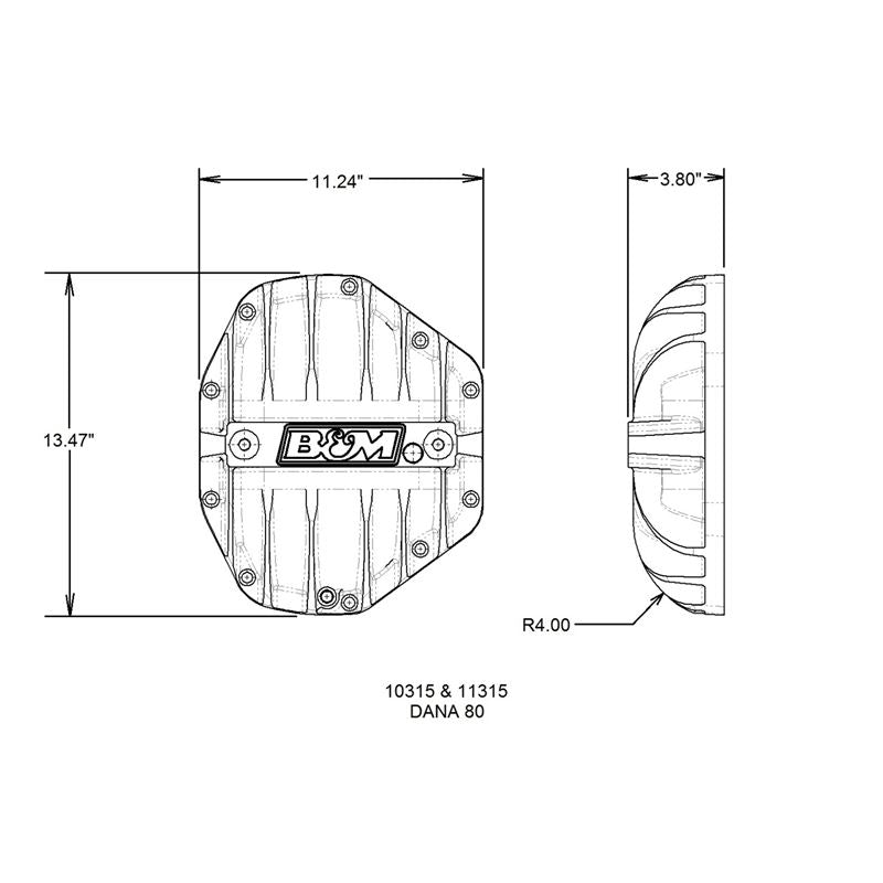 B&M Racing Differential Cover (10315)