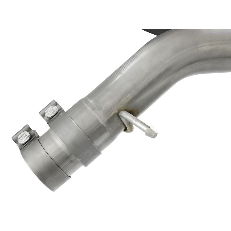 Takeda 3 IN 304 Stainless Steel Axle-Back Exhaust System w/ Carbon Fiber Tip (49-33104-C)