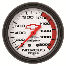 Load image into Gallery viewer, AutoMeter Nitrous Oxide Pressure Gauge (5828-00406)