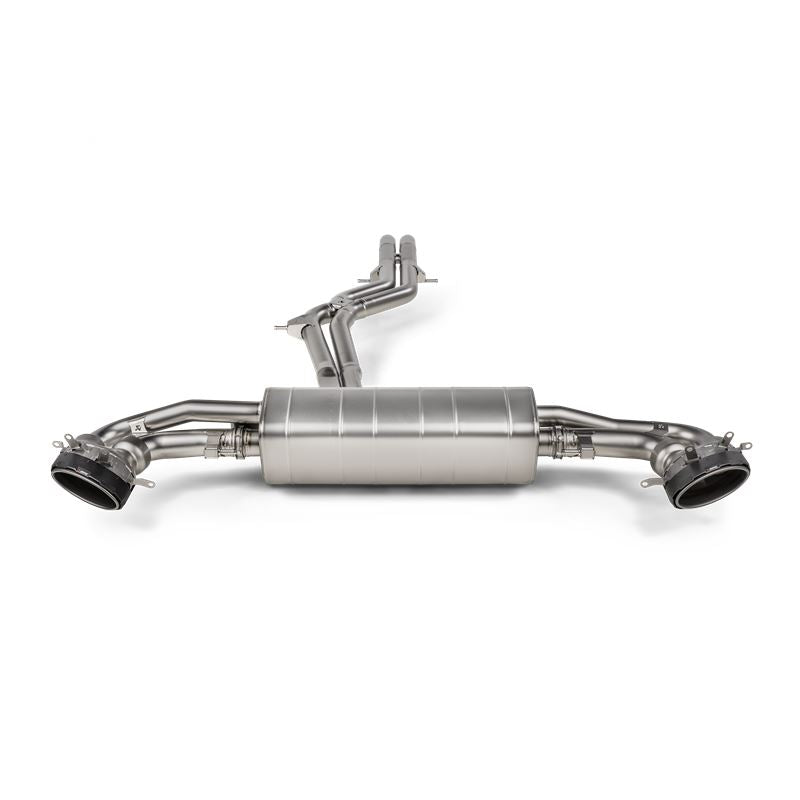 Akrapovic Evolution Line Cat Back(Titanium) w/Carbon Fiber/Titanium Tips for 2020-2021 Audi RS Q8(S-AU/TI/20H)