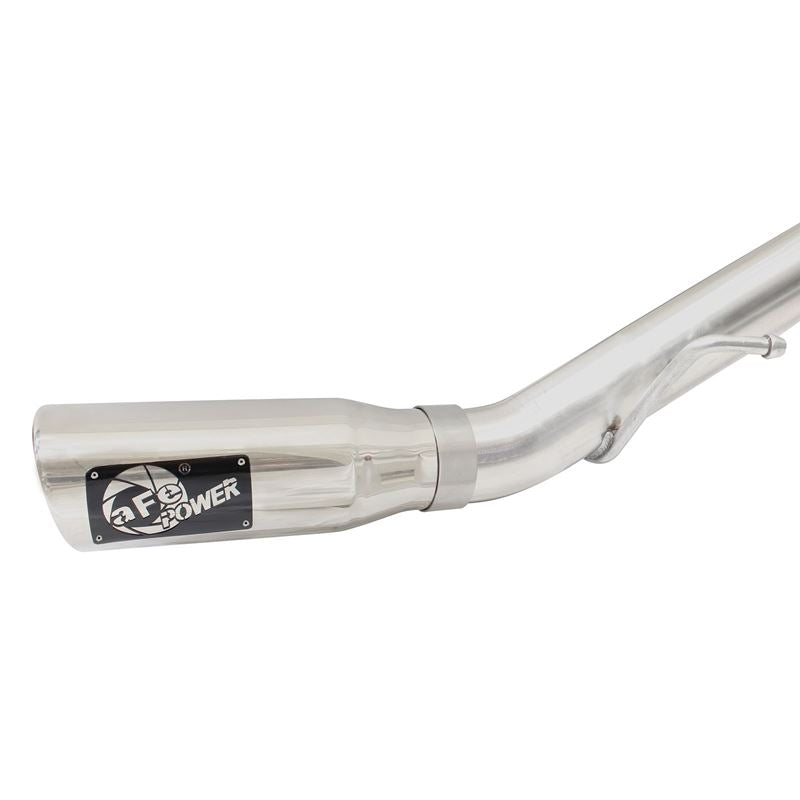 aFe MACH Force-Xp 3 IN 409 Stainless Steel Cat-Back Exhaust System w/Polished Tip (49-46110-P)