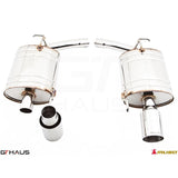 GTHAUS GTS Exhaust (Ultimate Sport Performance: Dual Side) Titanium for 2007-2008 Infiniti G35(NI0512534)