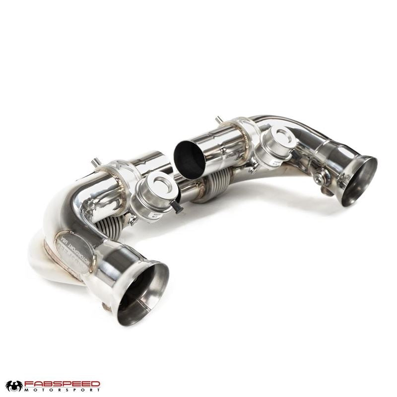 Fabspeed 991.2 GT3/GT3 RS Side Muffler Bypass Pipes (17+) (FS.POR.9912GT3.SMB)