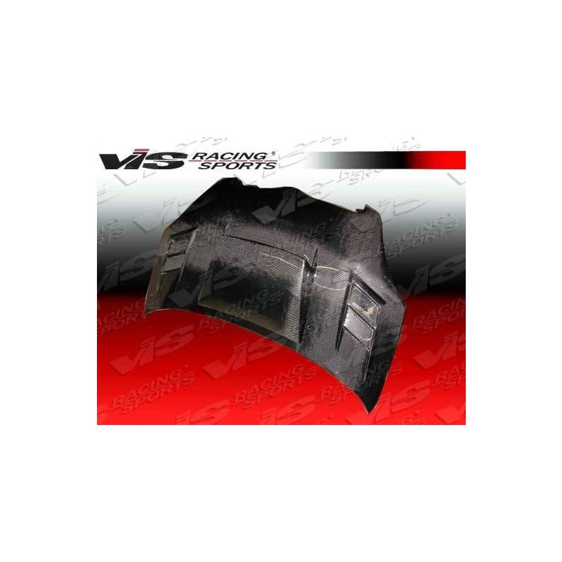 VIS RACING Carbon Fiber Hood for 2000-2002 Toyota Echo(00TYECH4DJCY-010C)