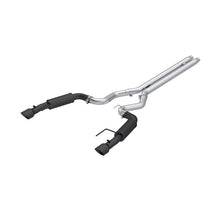 Load image into Gallery viewer, MBRP Exhaust 3in. Cat Back Dual Split Rear Race Version 4.5in. tips Black Coated (S7253BLK)