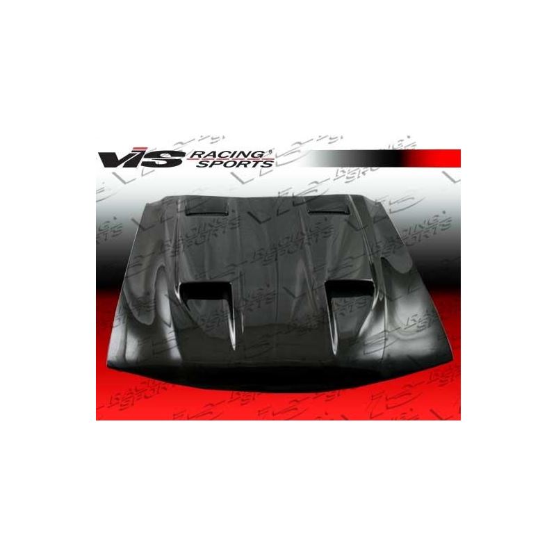 VIS Racing Mach 5 Style Black Carbon Fiber Hood (94FDMUS2DMK5-010C)