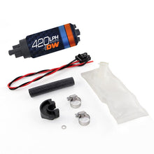 Load image into Gallery viewer, Deatschwerks DW420 Series 420lph In-Tank Fuel Pump w/ Install Kit For 94-02 Nissan S14/S15 (9-421-1024)