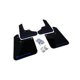 Rally Armor Black Mud Flap/Blue Logo for 1998-2001 Subaru Impreza (MF2-UR-BLK/BL)