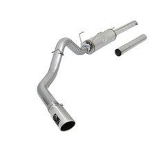 Load image into Gallery viewer, aFe Large Bore-HD 4 IN 409 Stainless Steel Cat-Back Exhaust System w/ Polished Tip (49-42005)