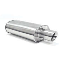 Load image into Gallery viewer, Blox Racing 2.25in Stainless Steel SL Sport Muffler w/Double Wall Slant Cut Tip Matte (BXEX-00300-DWT)