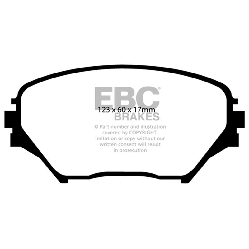 EBC Ultimax OEM Replacement Brake Pads (UD862)