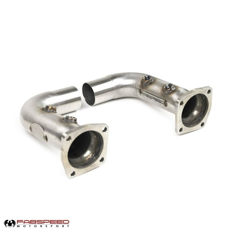 Fabspeed Porsche 991 Turbo / Turbo S link comp. Pipes (13-16) (FS.POR.991T.CB)