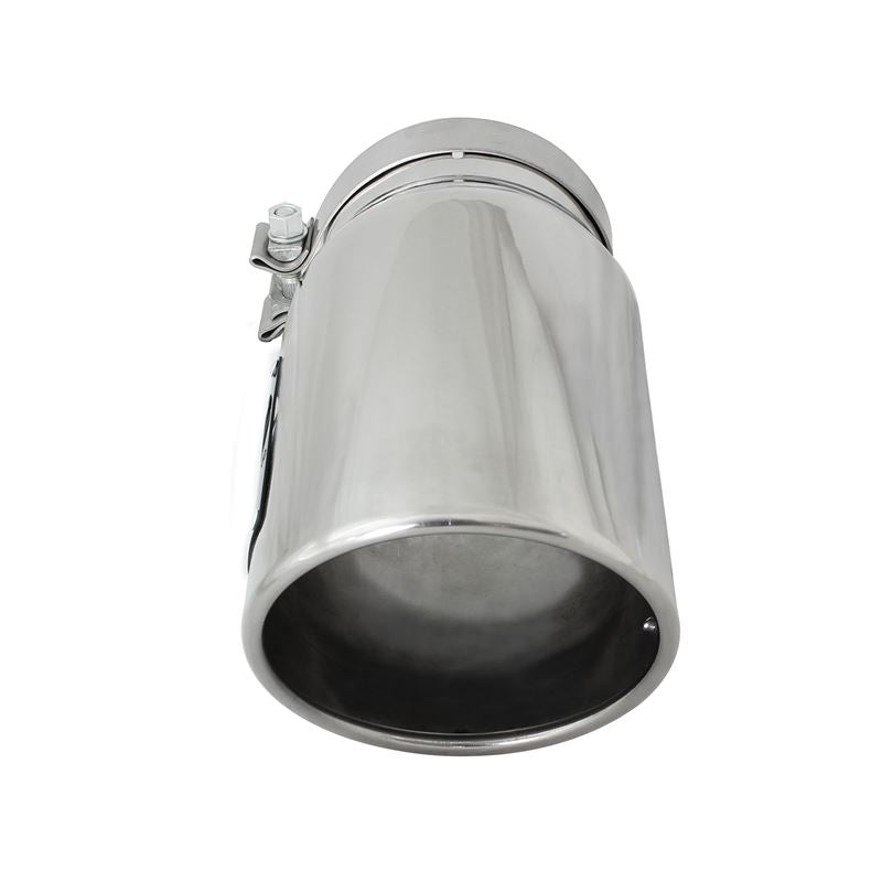 aFe MACH Force-Xp 304 Stainless Steel Clamp-on Exhaust Tip Polished (49T50601-P12)